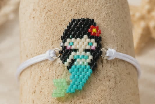 Bracelet sirène Miyuki - vue ensemble des 4 coloris