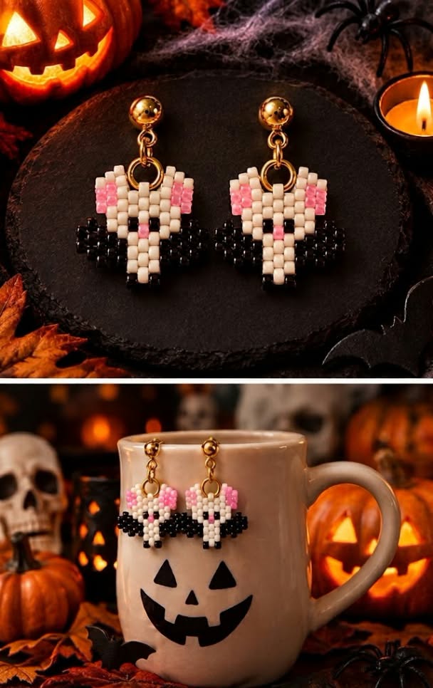 Boucles d'oreilles « Cute Bats »